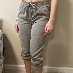 gray baggy pants. (never used!)